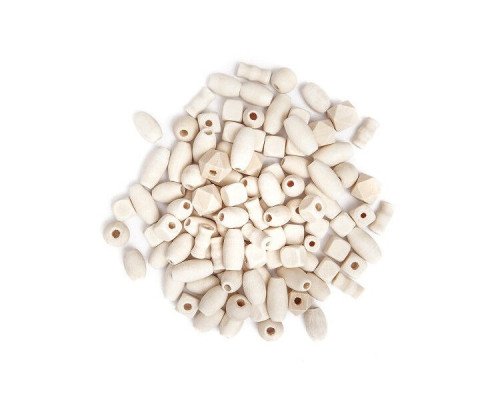 Wood beads Mix 50g - 1
