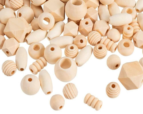 Wood beads Mix 50g - 1