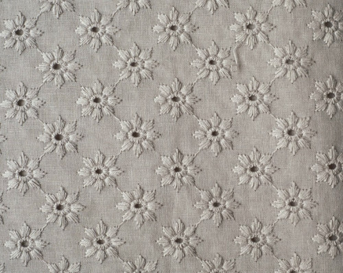 Sewn cotton Grey sand - 2