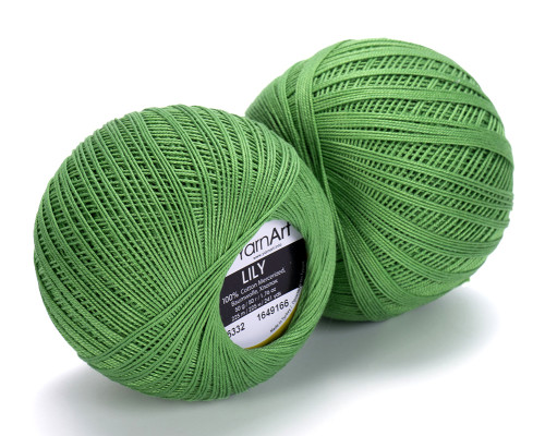 YarnArt LILY 6332 Green