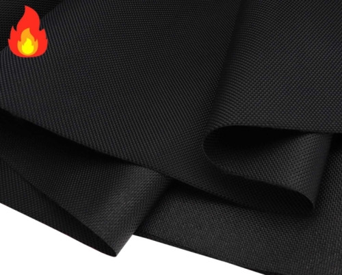 Waterproof - non-flammable fabric Black - 1