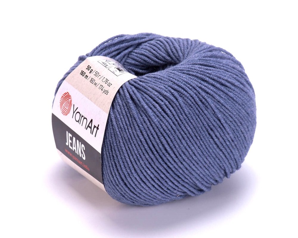 YarnArt Jeans 68 Džinso mėlyna - 1