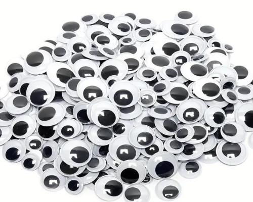 Sticky eyes for toys 15mm 50vv - 1