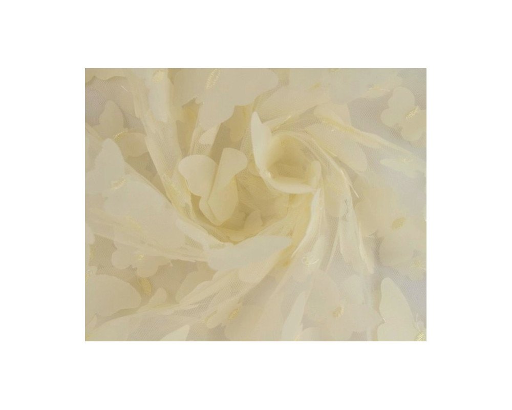 Tiulis su drugeliais Šampaninis - 1