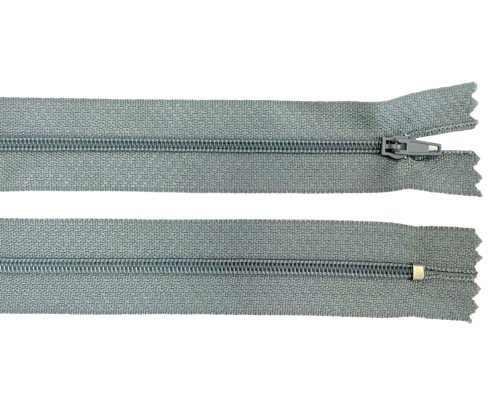 Neišsegamas 3d. užtrauktukas 20cm Pilkas - 1