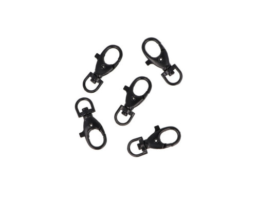 Metal carabiner 10mm | Black