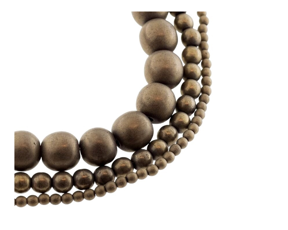 Stone beads Bronze - 1