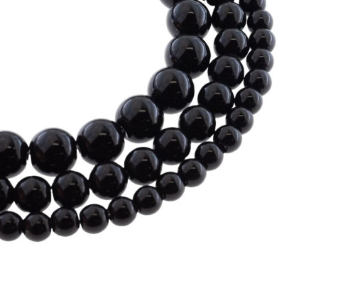 Stone Beads Black| 3 sizes