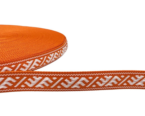 National tape 13mm Orange white - 1