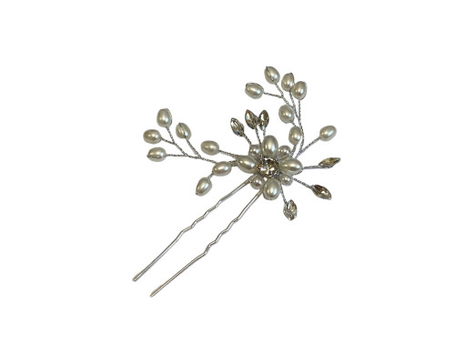 Hair accessory Flower with twigs - 1