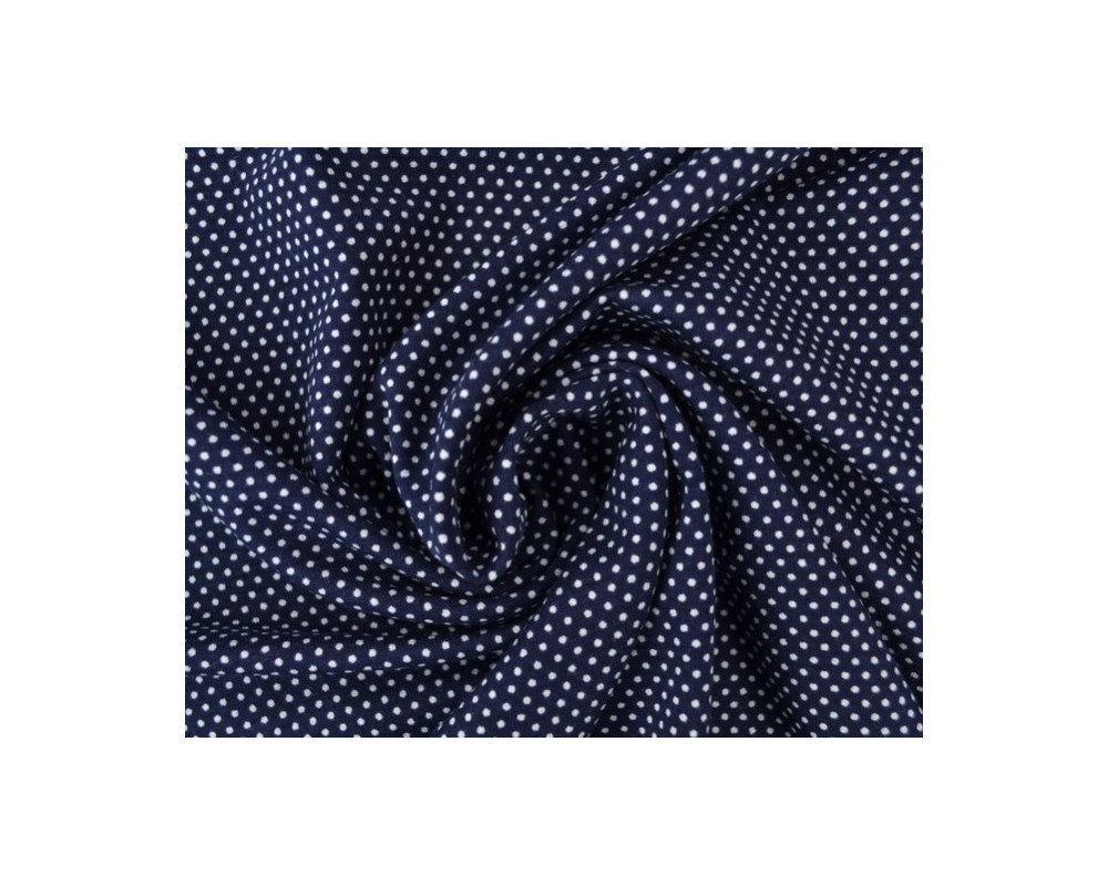 White dots in dark blue - 1