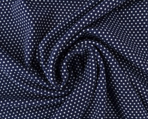 White dots in dark blue - 1