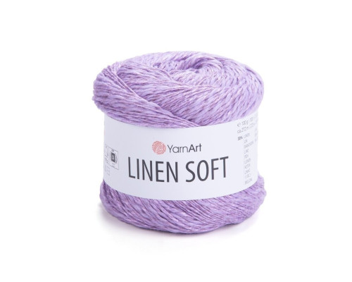 YarnArt Linen Soft 7325 Alyvinė - 1