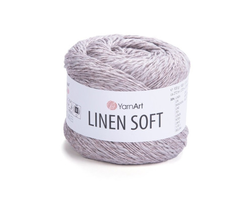 YarnArt Linen Soft 7307 Grey - one