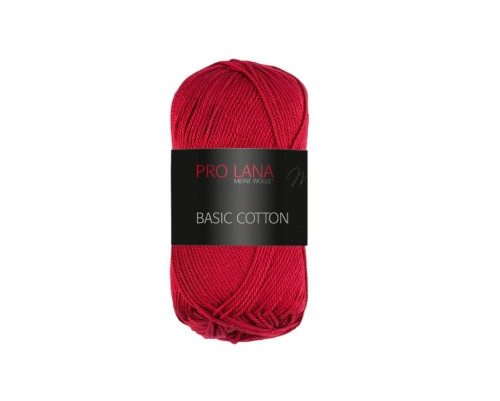 Basic cotton Pro wool. Red is 30 to 1