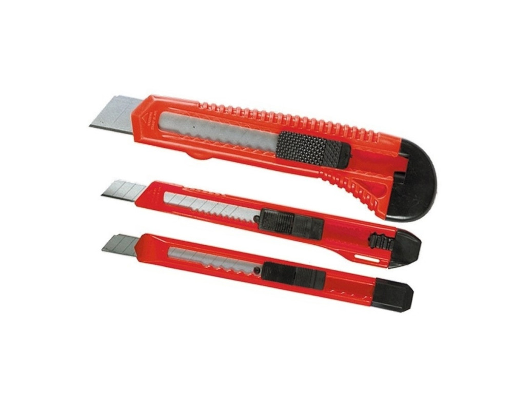 Set of office knives 3v - 1