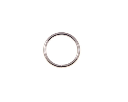 Ring for haberdashery Nickel 25mm