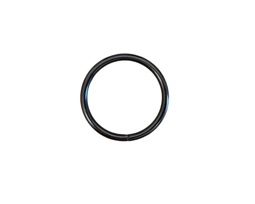 Ring for haberdashery Darkened nickel 36mm