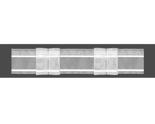 Curtain tape 25mm | Transparent