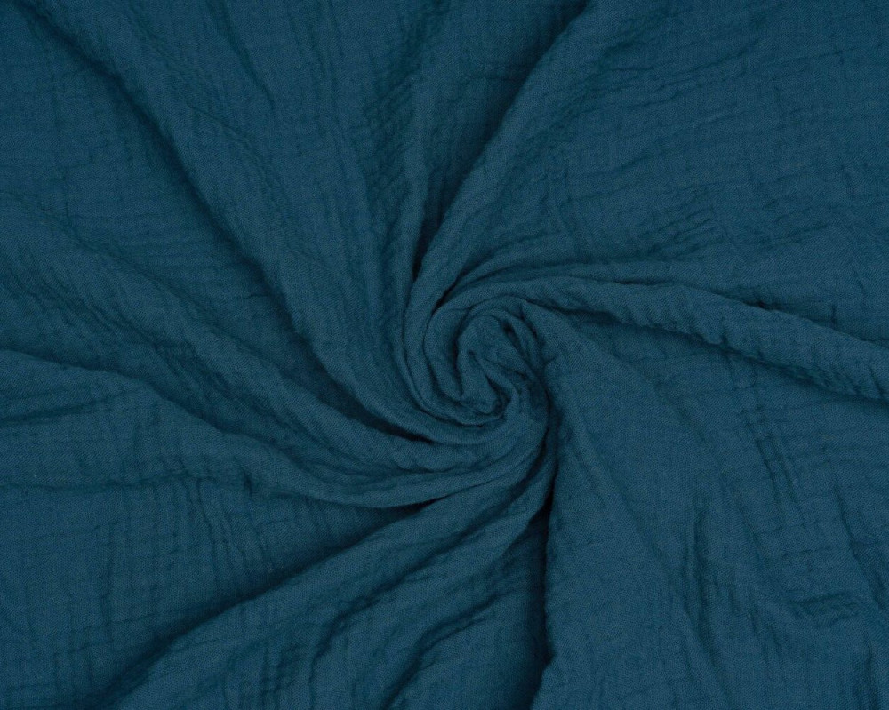 Muslin dark blue one