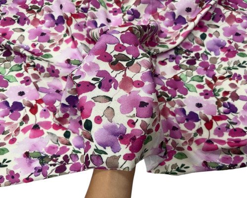 Tricorn (Jersey) Purple flowers - 3