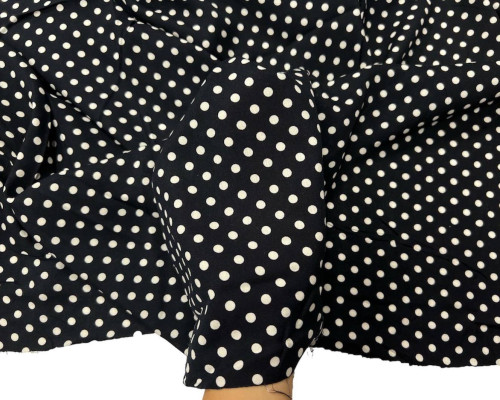 White dots in dark blue - 3