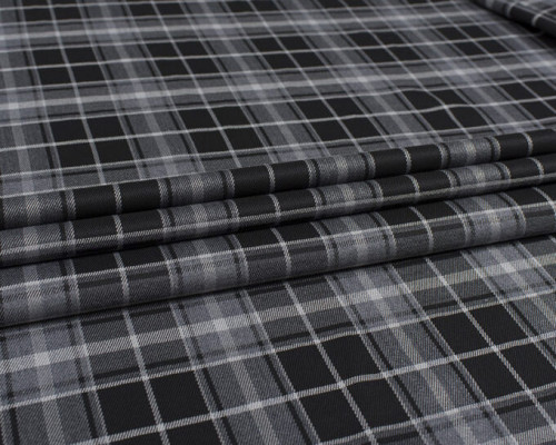 Finished fabric Grey black - 1