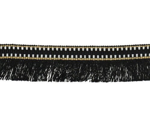 Decorative strip with 28mm black - 1