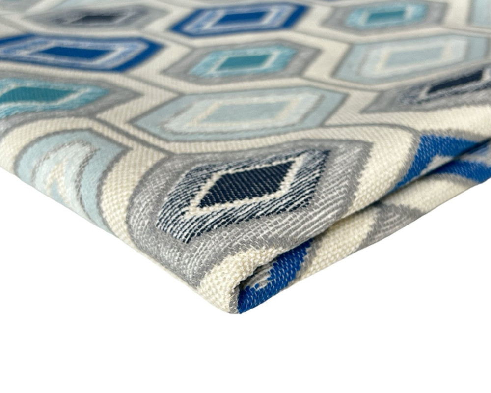 Tapestry Blue rombai - 1