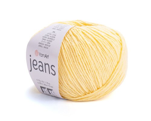 YarnArt Jeans 88 Light yellow - 1