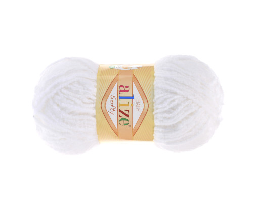 Alice Softy 50 grams 115m 55 white 1