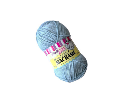 Makrame yarn 100g - 300m Light blue