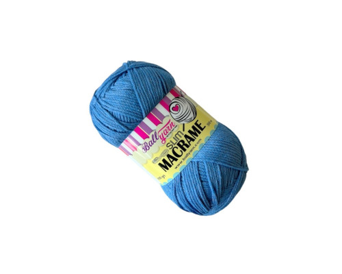 Makrame yarn 100g - 300m Blue