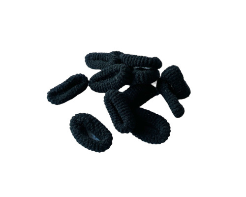 Hair elastics Black