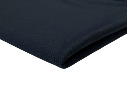 Merino wool knitted fabric Dark blue