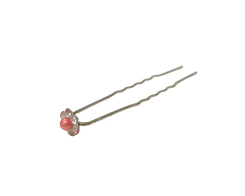 Hair Clip Peach flower