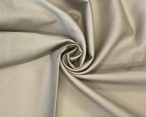 Cotton satin Light beige