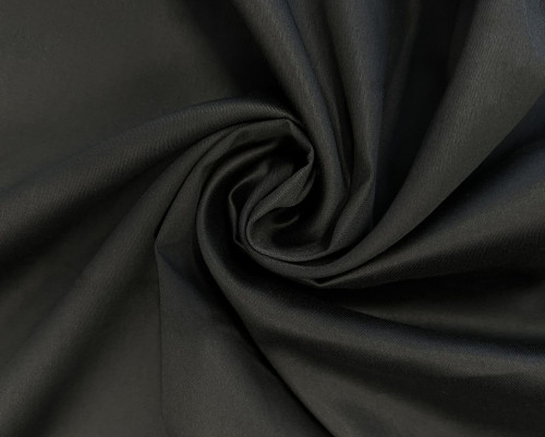 Cotton satin Black