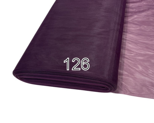 Soft tulle Aubergine | 3m width