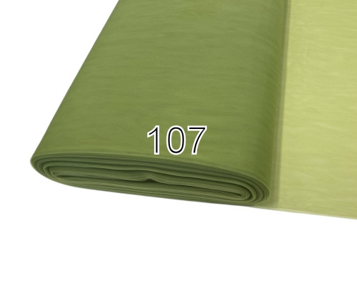 Soft tulle Moss green | 3m width