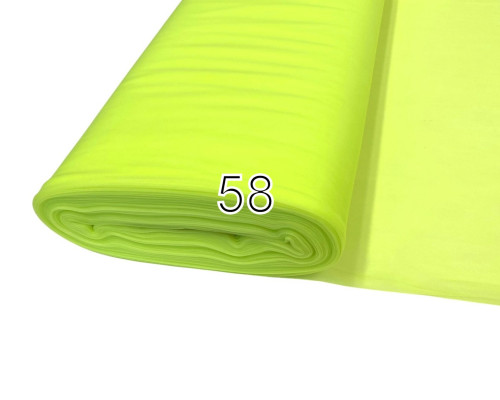 Soft tulle Neon salad | 3m width