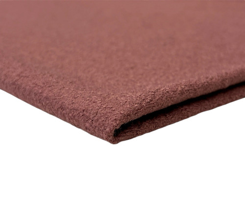 Woolen knitted fabric Ash pink "Boiled wool"