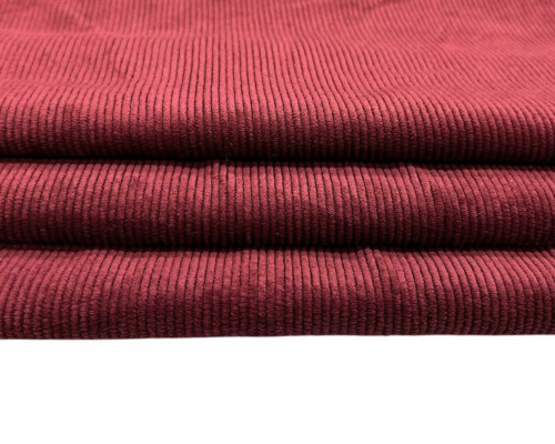 Corduroy with elastane Bordeaux