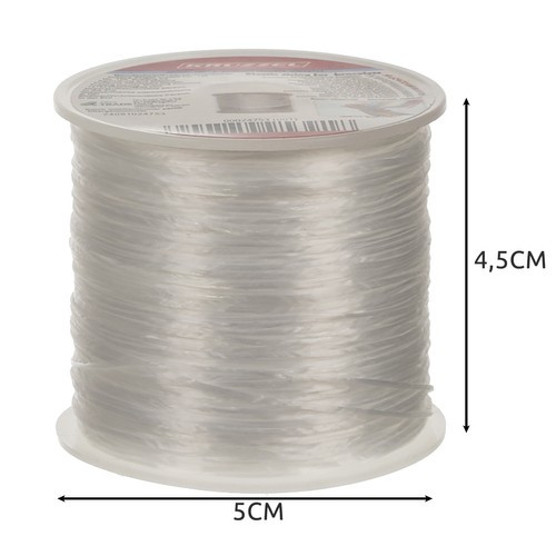 White silicone thread 40m