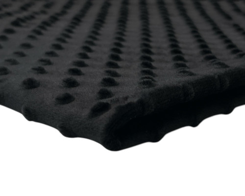 Minky fabric Black