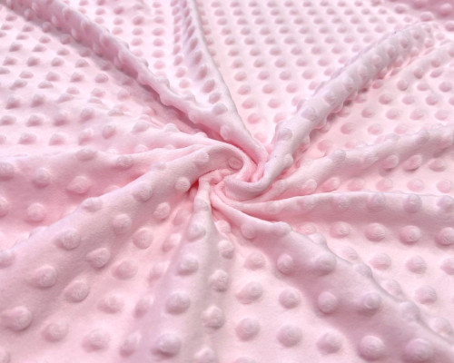 Minky fabric Light pink