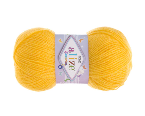 Alize Sekerim Bebe 100g | 320m - 566 Geltona - 1