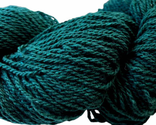 Wool yarn 100gr Dark green