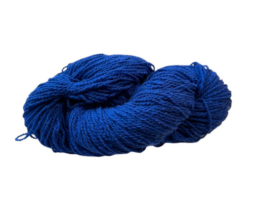 Wool yarn 100gr Blue