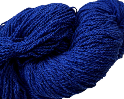 Wool yarn 100gr Blue